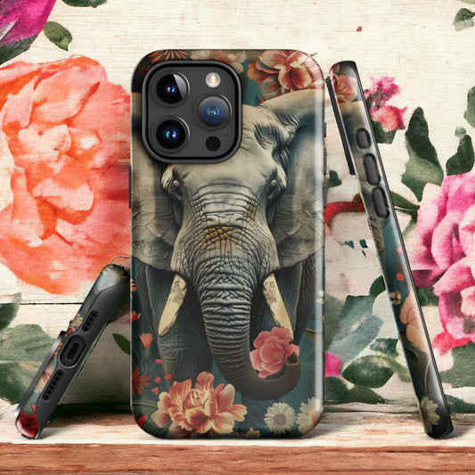 COVER FLORAL IPHONE ELEFANTE - Savana Capsule