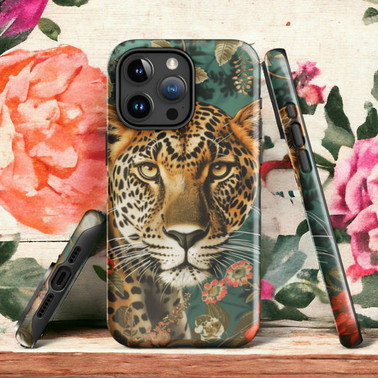 COVER FLORAL IPHONE LEOPARDO - Savana Capsule