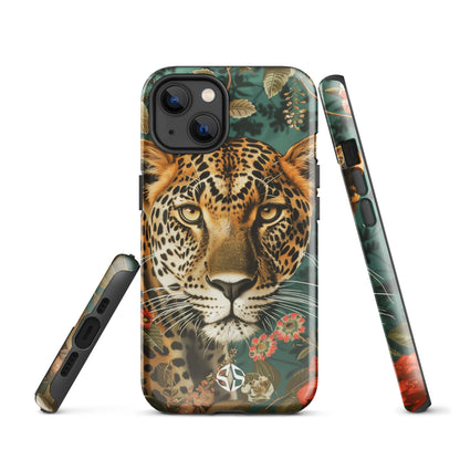 COVER FLORAL IPHONE LEOPARDO - Savana Capsule