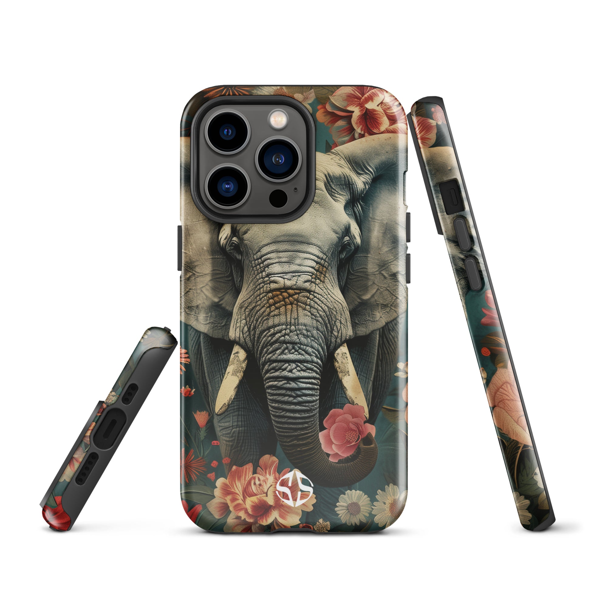 COVER FLORAL IPHONE ELEFANTE - Savana Capsule