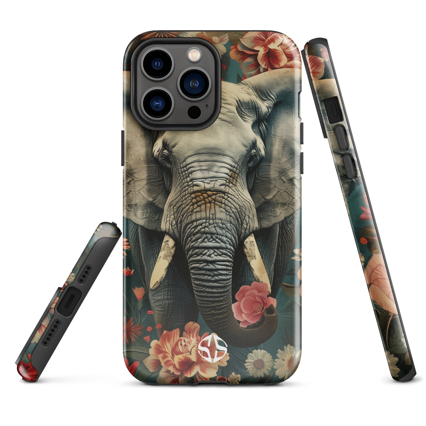 COVER FLORAL IPHONE ELEFANTE - Savana Capsule