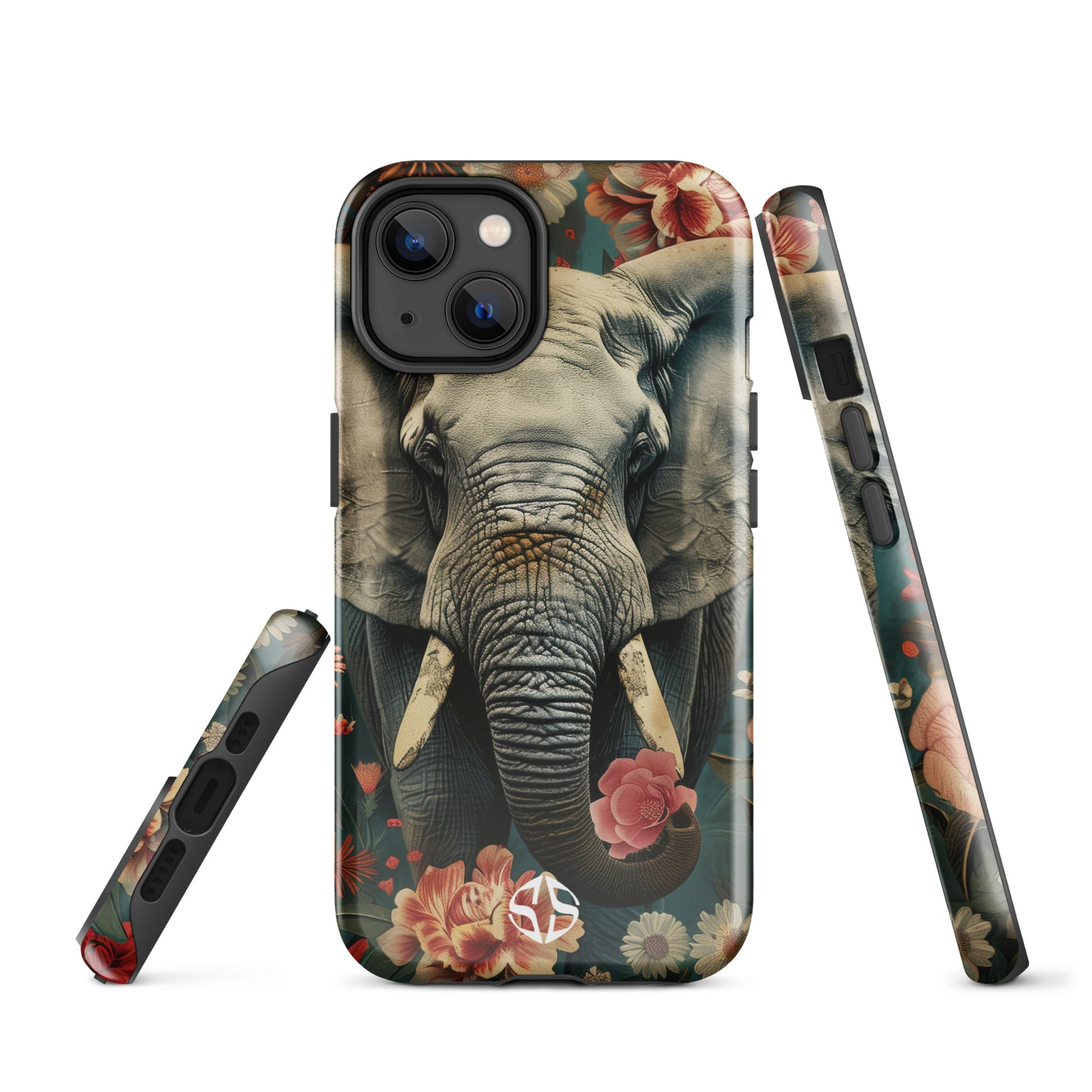 COVER FLORAL IPHONE ELEFANTE - Savana Capsule