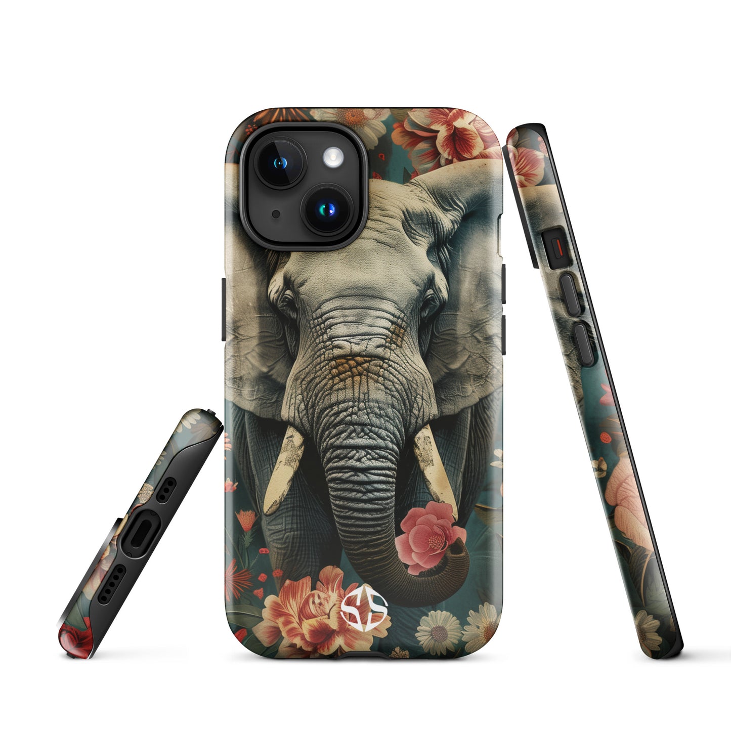 COVER FLORAL IPHONE ELEFANTE - Savana Capsule