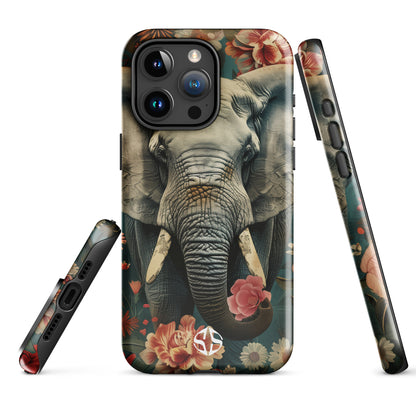 COVER FLORAL IPHONE ELEFANTE - Savana Capsule